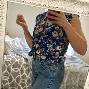 41 HAWTHORN scalloped sleeveless blouse